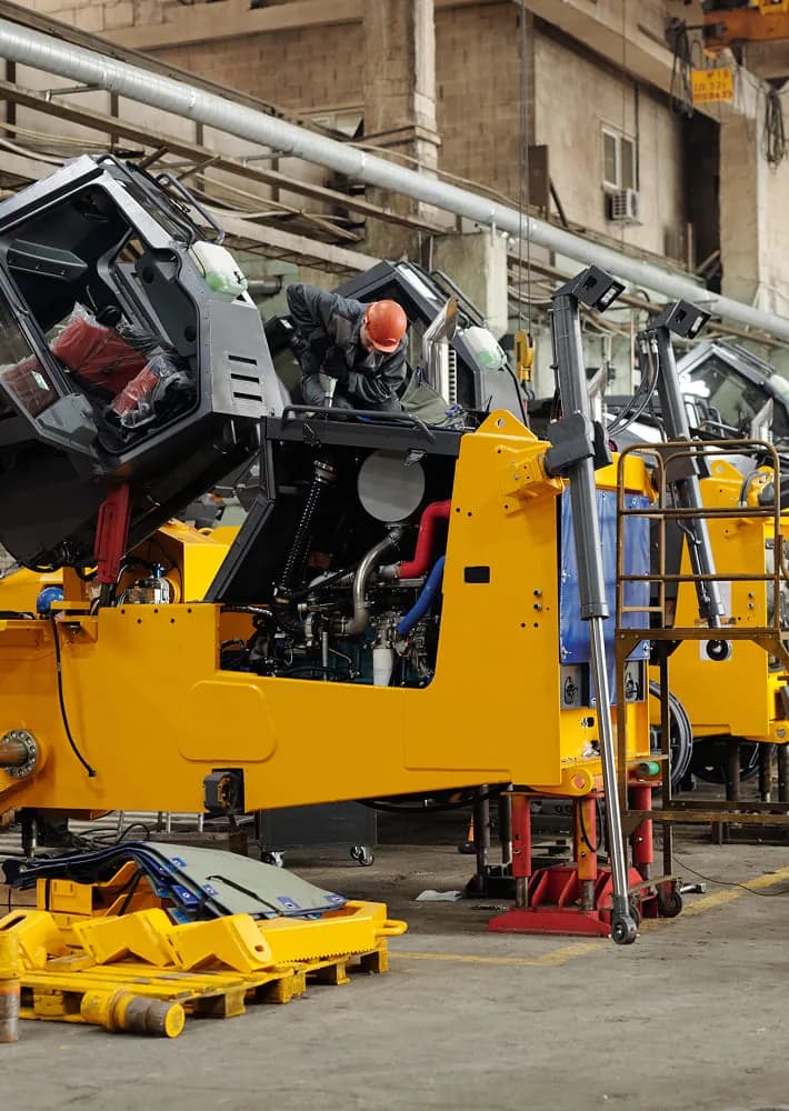 Heavy equipment service